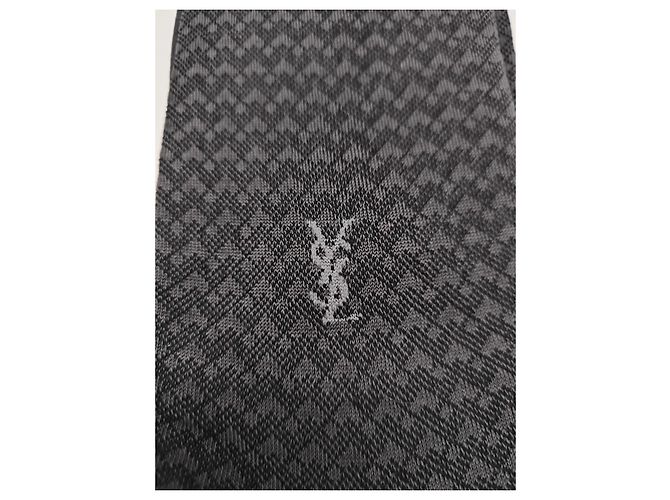 Yves Saint Laurent Socken Paar Grau Gemustert - Ansicht 2
