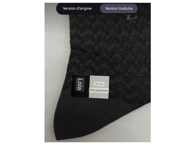 Yves Saint Laurent Socken Paar Grau Gemustert - Ansicht 7