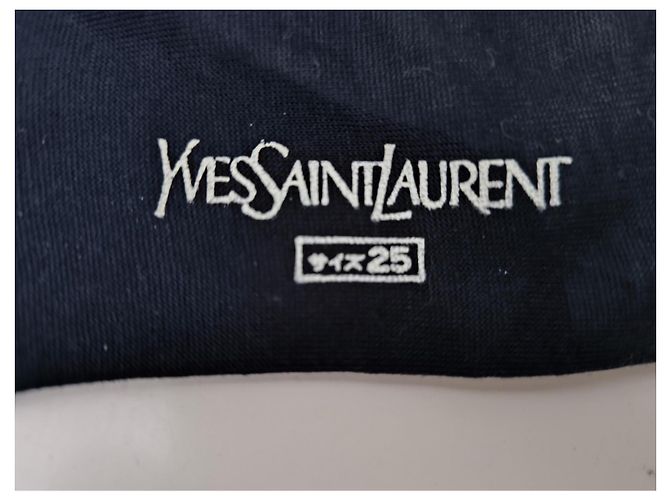 Yves Saint Laurent Baumwollsocken Marineblau - Ansicht 2