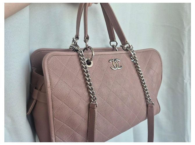 Tote Chanel caviar Rosa - vista 4
