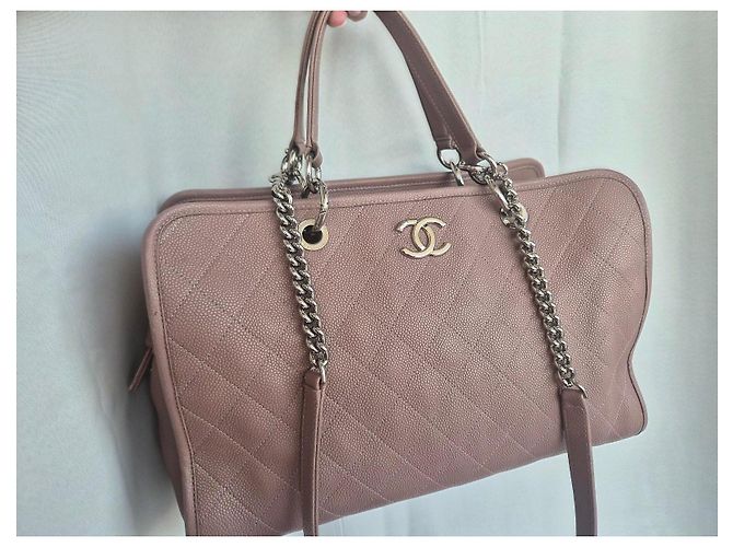 Tote Chanel caviar Rosa - vista 6