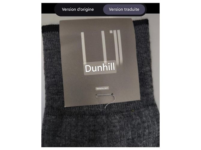Alfred Dunhill Dunhill Graue Socken - Ansicht 4