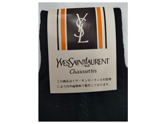 Calzini Yves Saint Laurent neri Blu navy - vista 5