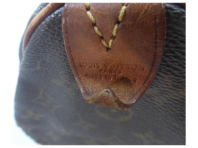 Louis Vuitton Speedy 35 Monogram Handtasche Braun - Ansicht 5