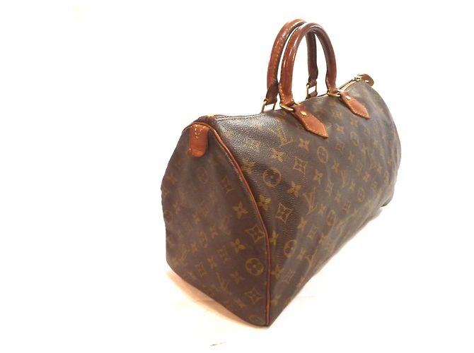 Louis Vuitton Speedy 35 Monogram Handtasche Braun - Ansicht 6