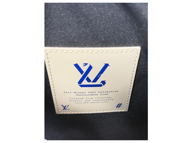 Louis Vuitton Soft Trunk Upcycling Monogram Tweed FW21 Multicolore Grigio - vista 4