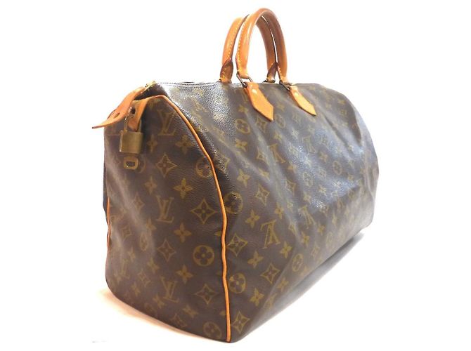 Louis Vuitton Speedy 40 Monogram Marrone Monogramma - vista 10