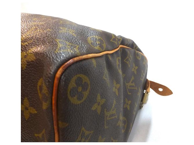 Louis Vuitton Speedy 40 Monogram Marrone Monogramma - vista 14