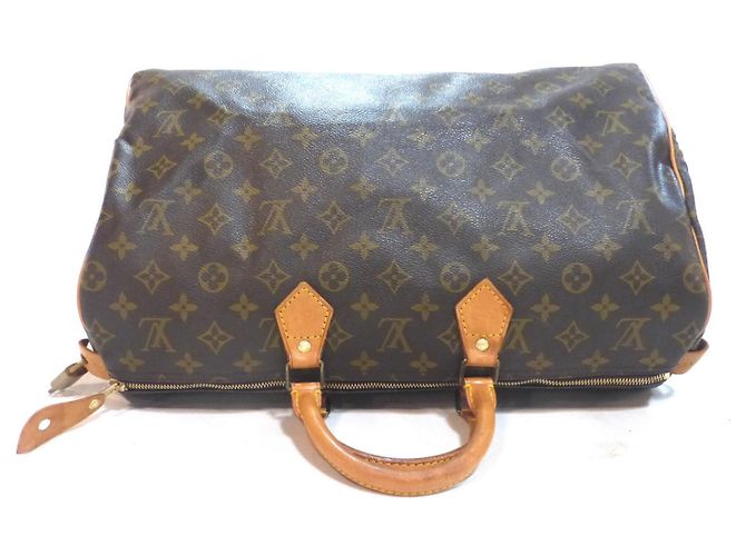Louis Vuitton Speedy 40 Monogram Marrone Monogramma - vista 15