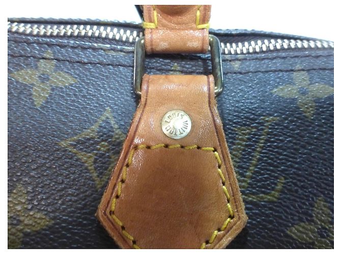 Louis Vuitton Speedy 40 Monogram Marrone Monogramma - vista 4