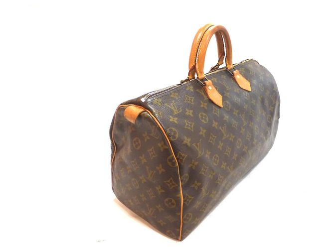Louis Vuitton Speedy 40 Monogram Marrone Monogramma - vista 7