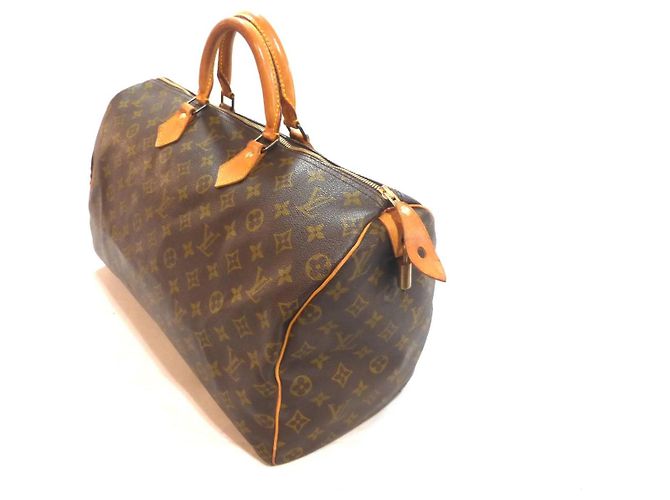 Louis Vuitton Speedy 40 Monogram Marrone Monogramma - vista 8