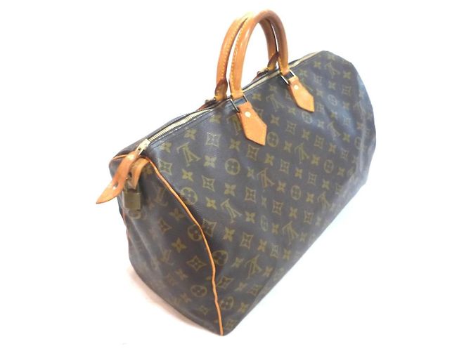 Louis Vuitton Speedy 40 Monogram Marrone Monogramma - vista 9