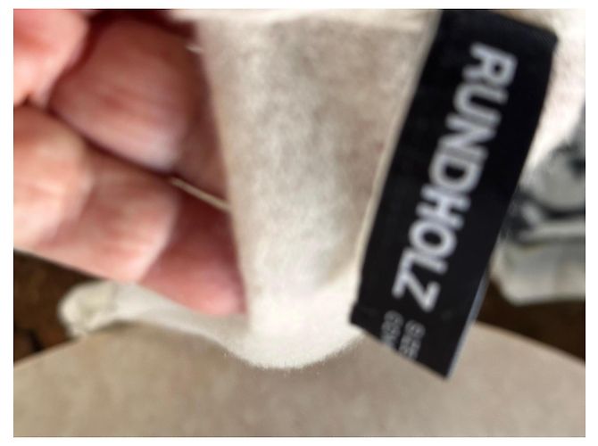 Sciarpa Rundholz in cotone e cashmere stampa auto Nero Bianco Beige - vista 6