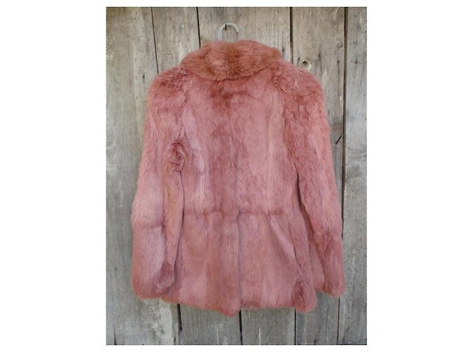 Autre Marque Chaqueta de piel de conejo rosa Gérard B - vista 6