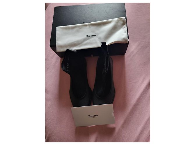 Repetto Sneaker aus technischem Gewebe Schwarz - Ansicht 2