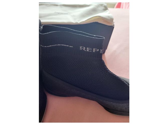 Repetto Sneaker aus technischem Gewebe Schwarz - Ansicht 5