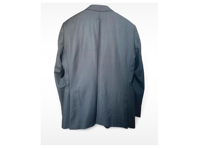 Giacca da abito Hugo Boss in lana Super 150 Grigio - vista 2