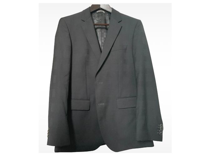 Hugo Boss BOSS Black Wool Suit Jacket - view 3