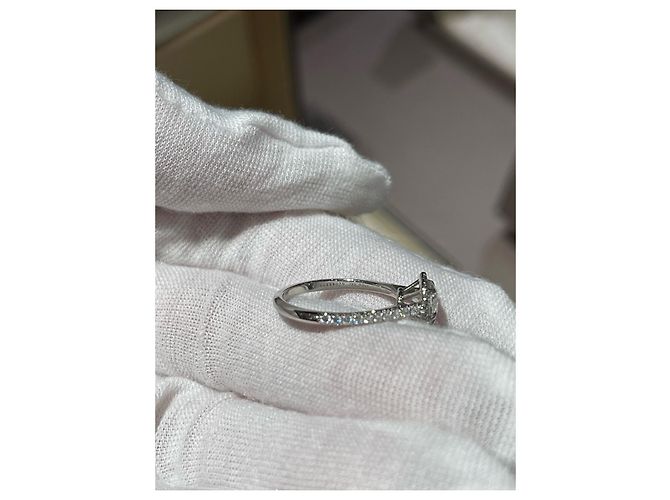 Tiffany & Co. Diamantring Herzform Silber - Ansicht 6