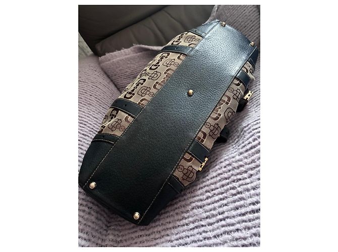 Gucci Borsa Hobo Horsebit in tela e pelle Marrone - vista 16