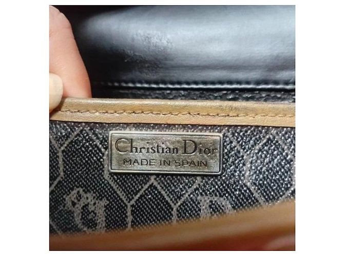 Christian Dior Borsa a Tracolla Monogramma Marrone - vista 2