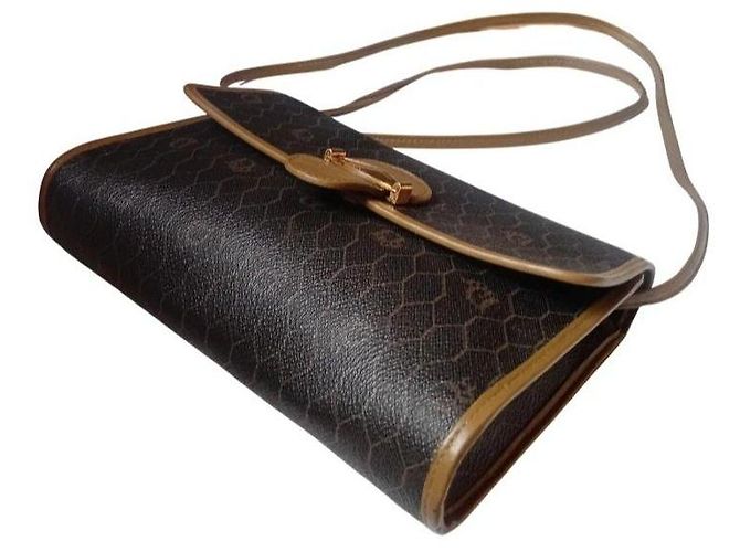 Christian Dior Borsa a Tracolla Monogramma Marrone - vista 3