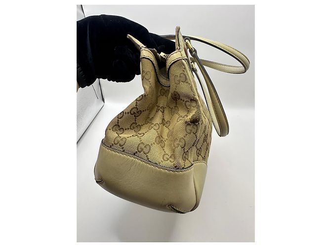 Gucci Mayfair GG Monogramm Shopper Braun Beige - Ansicht 4