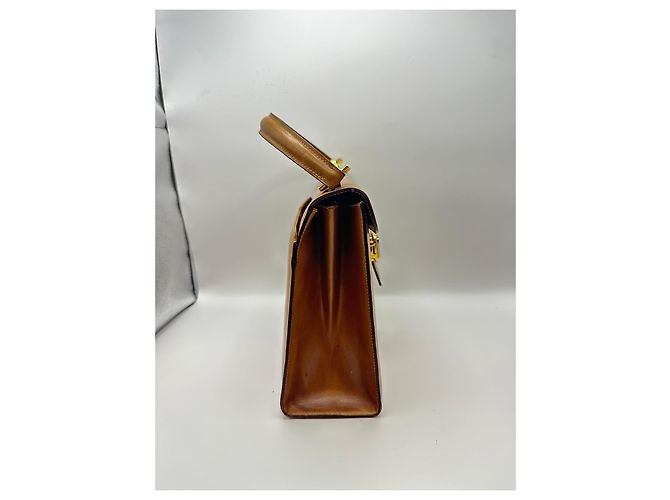 Borsa Gucci SquareG in pelle Marrone - vista 3