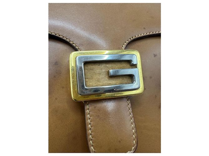 Borsa Gucci SquareG in pelle Marrone - vista 6