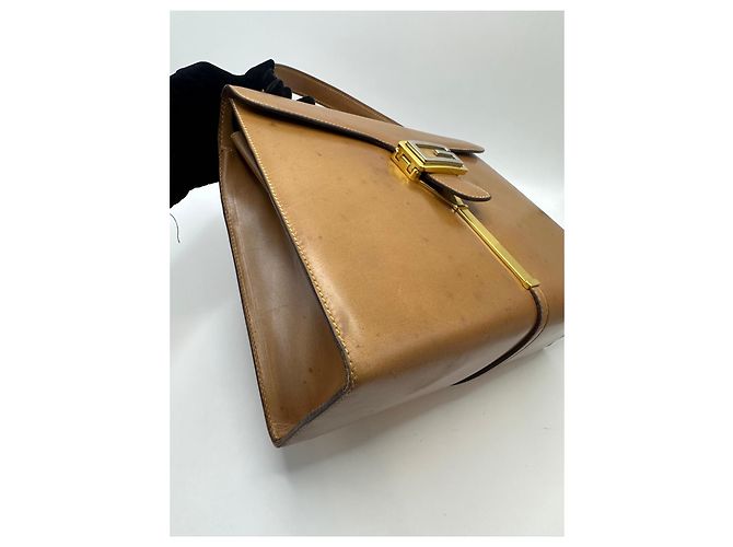 Borsa Gucci SquareG in pelle Marrone - vista 7