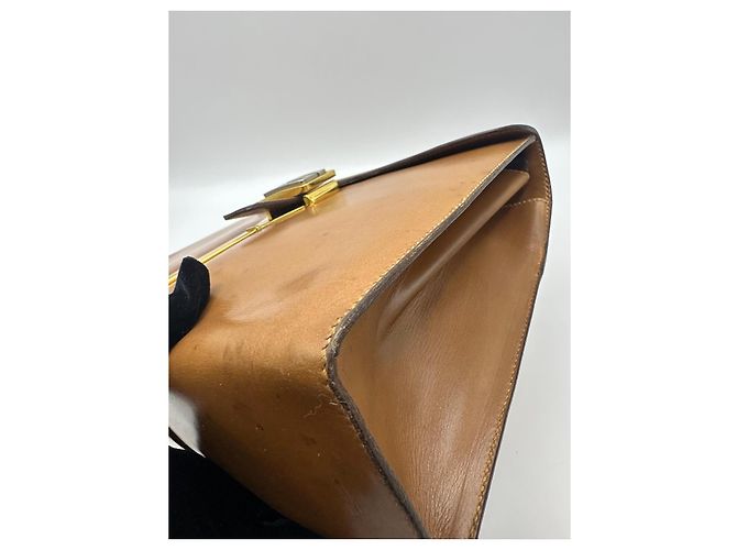 Borsa Gucci SquareG in pelle Marrone - vista 8