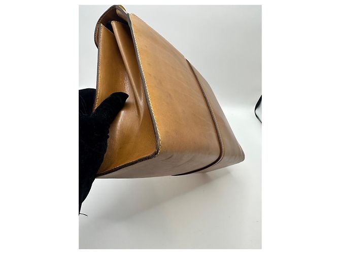 Borsa Gucci SquareG in pelle Marrone - vista 9