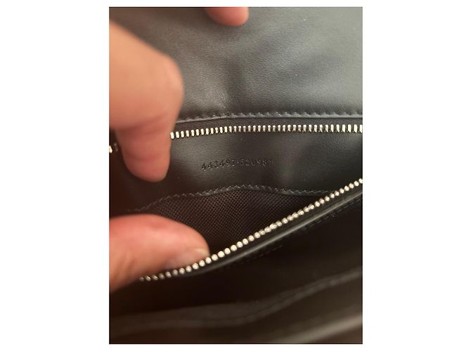 Gucci Marmont Borsa a tracolla in velluto Nero - vista 8
