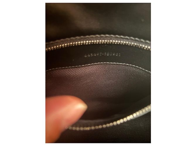 Gucci Marmont Borsa a tracolla in velluto Nero - vista 9