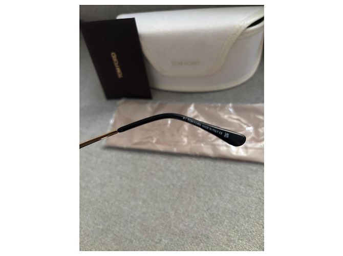 Tom Ford TF800 Sonnenbrille Goldfarben Golden Metallisch - Ansicht 5