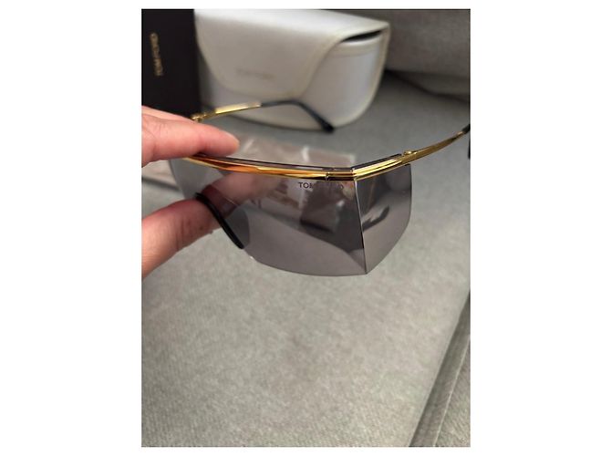 Tom Ford TF800 Sonnenbrille Goldfarben Golden Metallisch - Ansicht 7