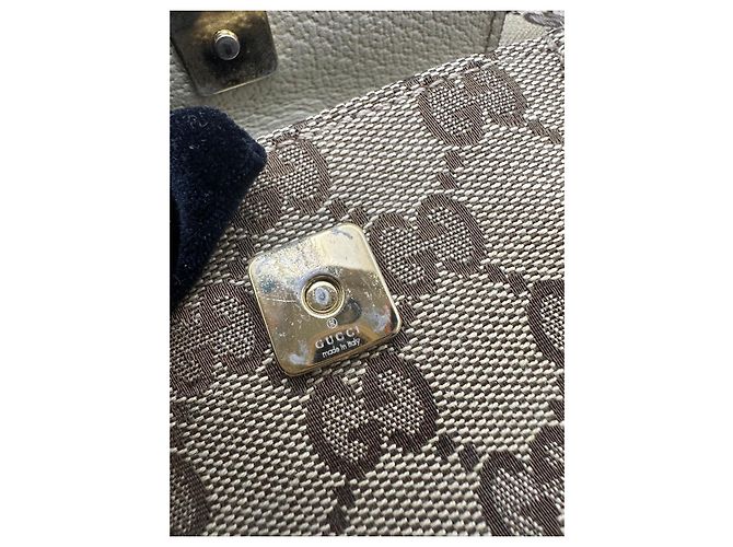 Gucci GG Canvas Abbey Pocket Shopper Braun Beige - Ansicht 15