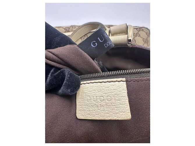 Gucci GG Canvas Abbey Pocket Shopper Braun Beige - Ansicht 17