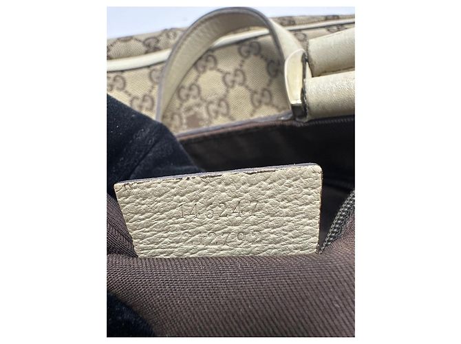 Gucci GG Canvas Abbey Pocket Shopper Braun Beige - Ansicht 18
