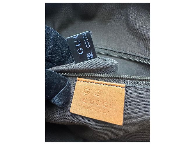 Borsa a mano Gucci GG Charm Dome in pelle di vitello Marrone - vista 15