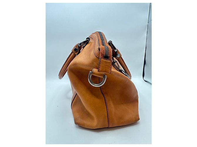 Borsa a mano Gucci GG Charm Dome in pelle di vitello Marrone - vista 4