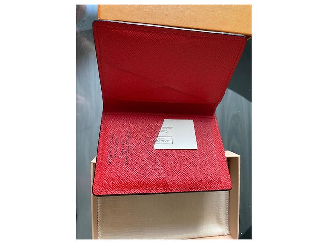 Louis Vuitton Patchwork Pocket Organizer Virgil Abloh Braun Weiß Rot Blau - Ansicht 4