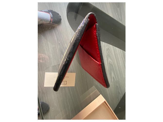Louis Vuitton Patchwork Pocket Organizer Virgil Abloh Braun Weiß Rot Blau - Ansicht 6