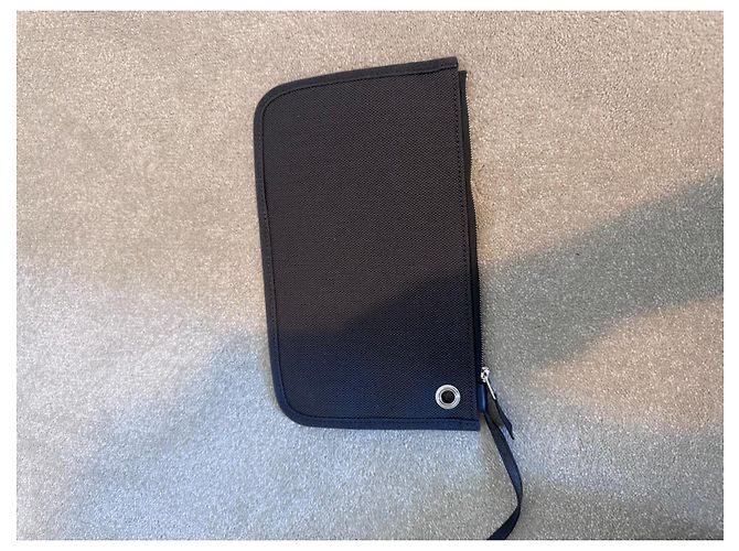 Borsa Hermès Herbag 31 Grigio Ardoise Grigio antracite - vista 8
