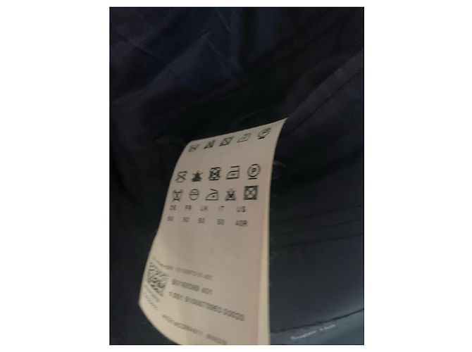 Giacca da abito Hugo Boss Selection Super 150 blu navy Blu scuro - vista 5