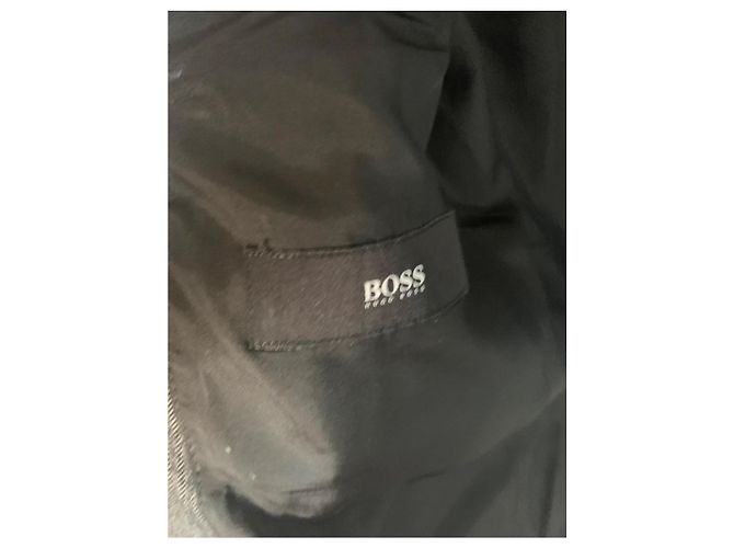 Hugo Boss Blazer in Cotone Grigio - vista 4