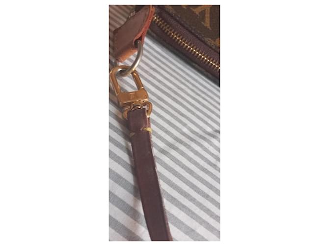 Louis Vuitton Pochette Monogram Canvas Marrone Monogramma - vista 5