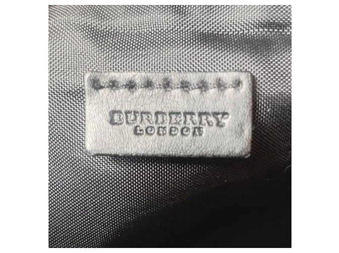 Borsa a tracolla Burberry Monogram Graffiti Nero Bianco - vista 3