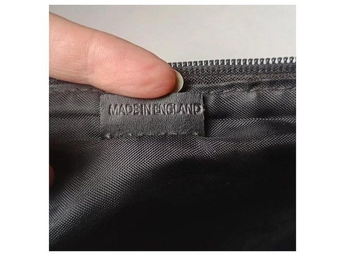 Borsa a tracolla Burberry Monogram Graffiti Nero Bianco - vista 7